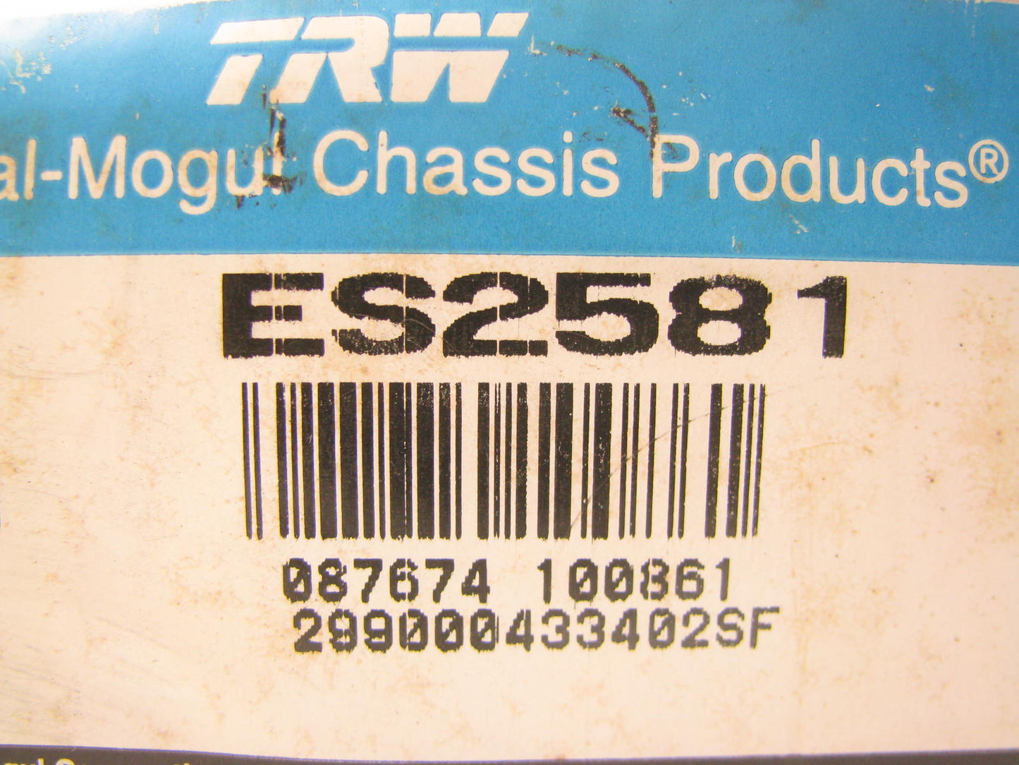 TRW ES2581 LEFT Steering Relay Rod Tie Rod End For Toyota Land Cruiser