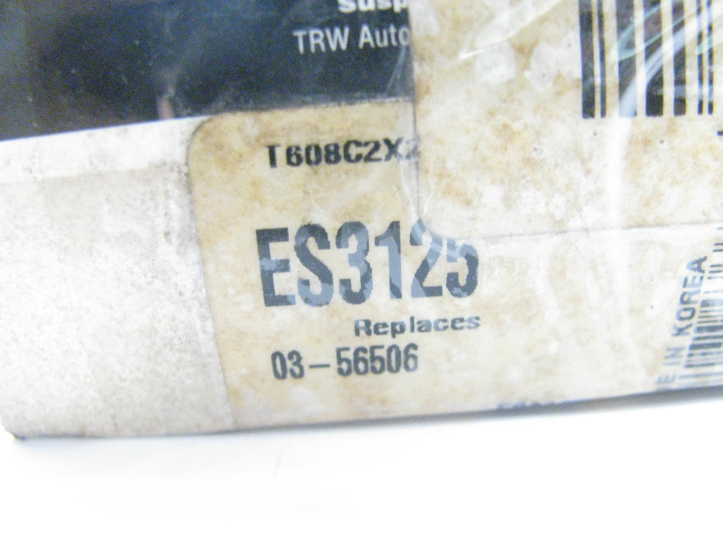 TRW ES3125 Front Inner Steering Tie Rod End