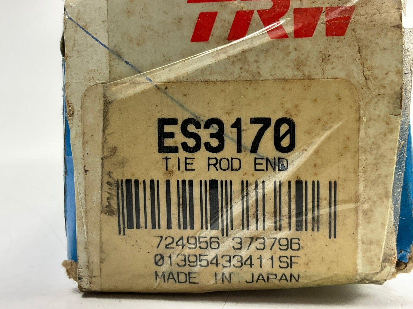 TRW ES3170 Front Inner Steering Tie Rod End For 1990-1993 Honda Accord
