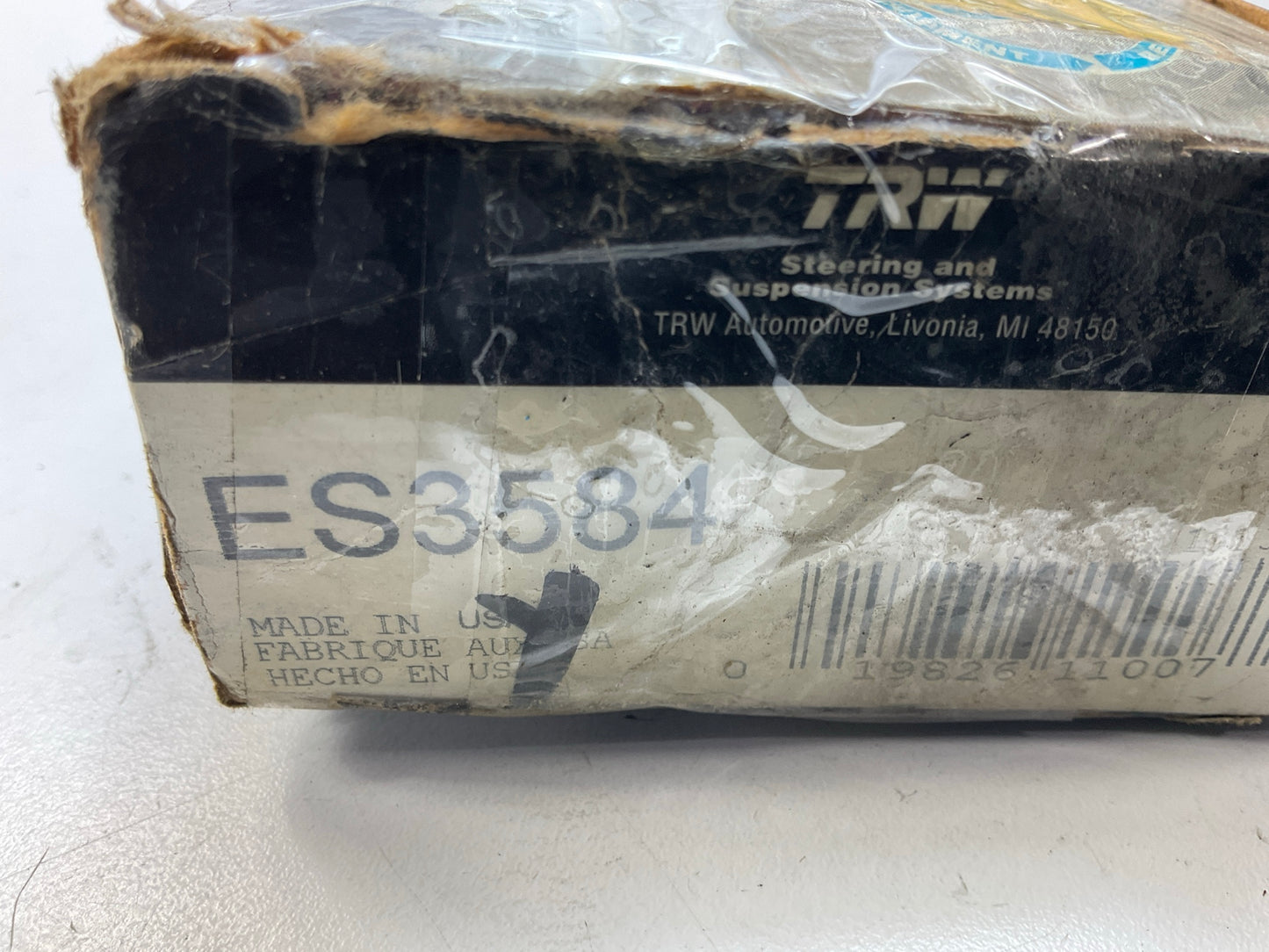 TRW ES3584 Front Inner Steering Tie Rod End