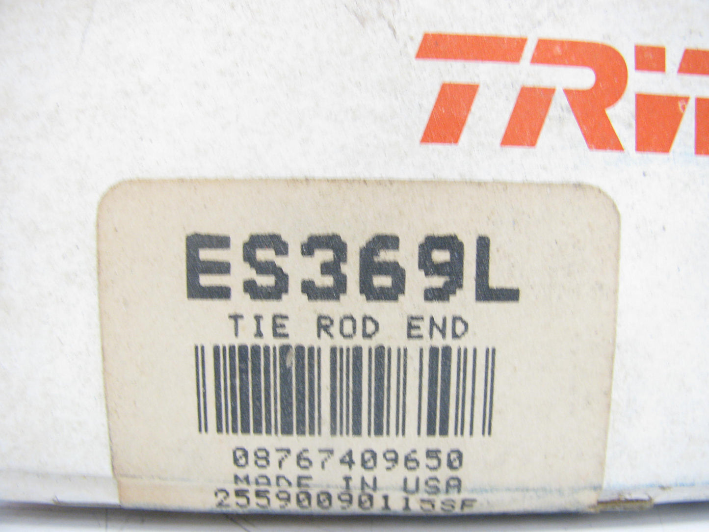 TRW ES369L Front Outer Tie Rod End For 1967-1970 AMC Rebel, Ambassador