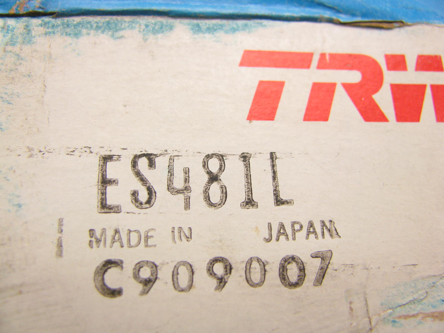 TRW ES481L Steering Tie Rod End Front Outer