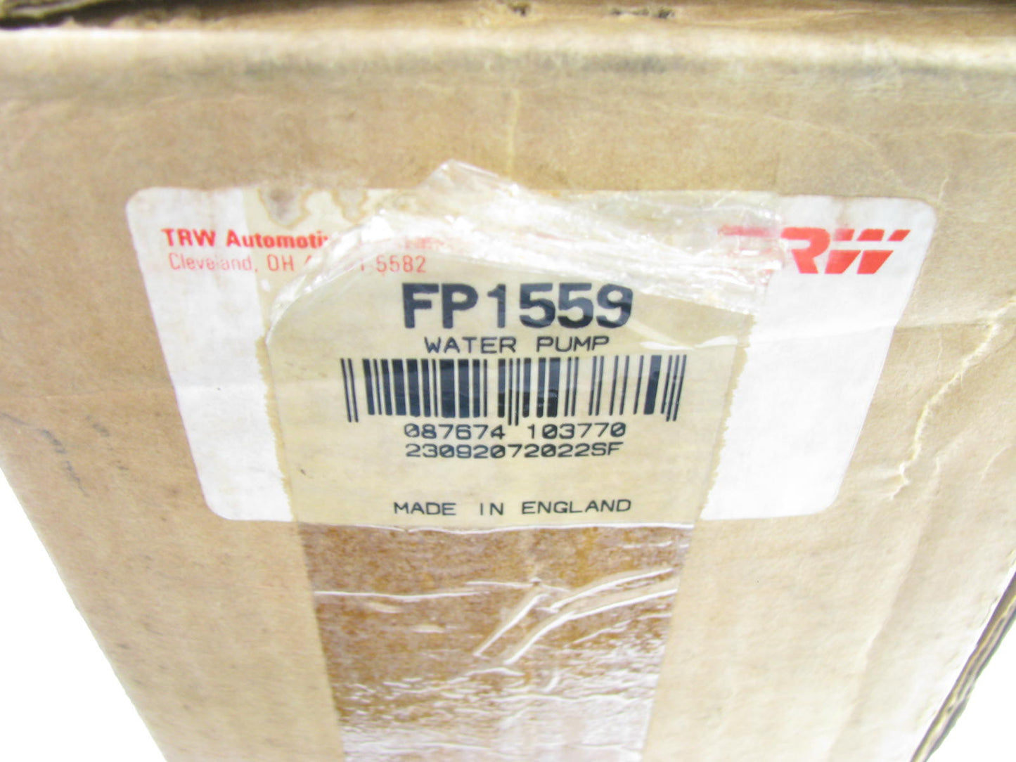 TRW FP1559 Engine Water Pump 79 IHC 73-79 Peterbilt 14.0L 855 I6 DIESEL HD TRUCK