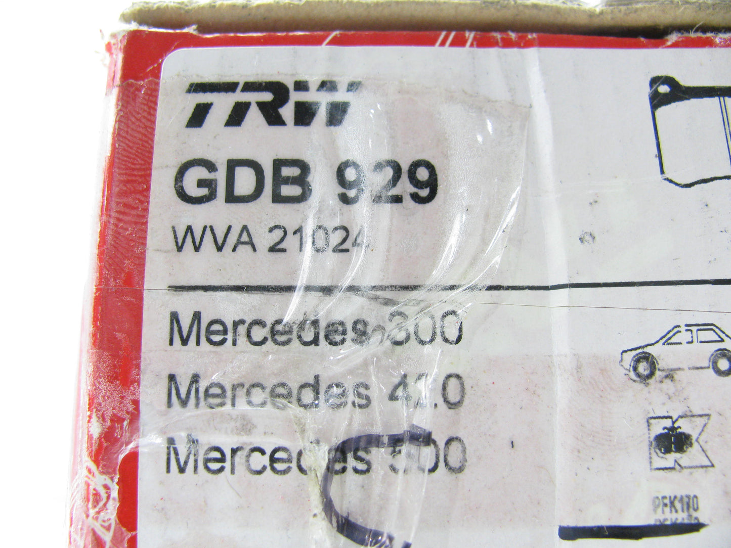 TRW GDB929 Premium Front Brake Pads