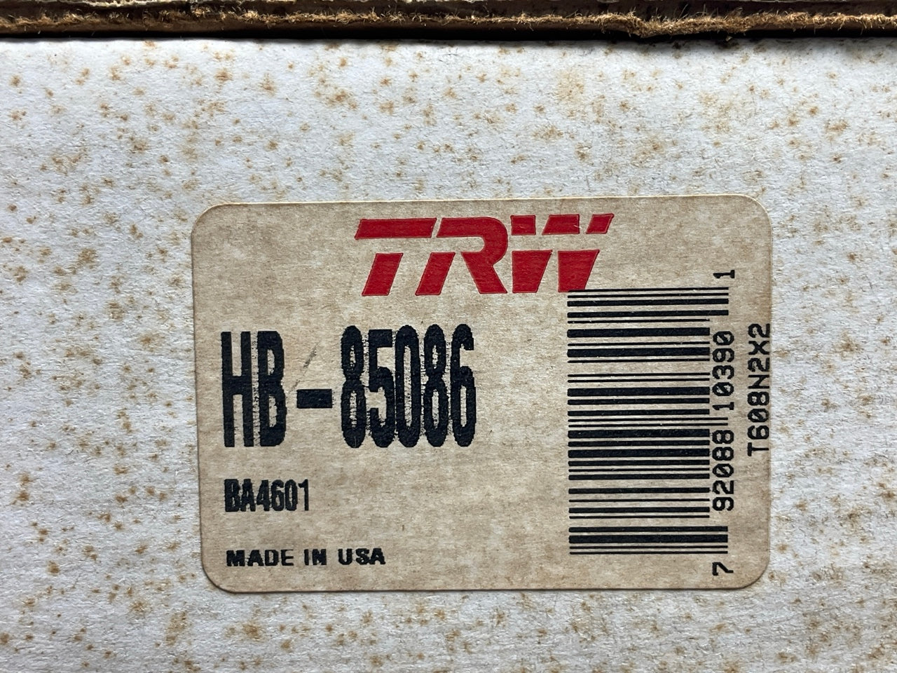 TRW HB-85086 Front Left Brake Hydraulic Hose