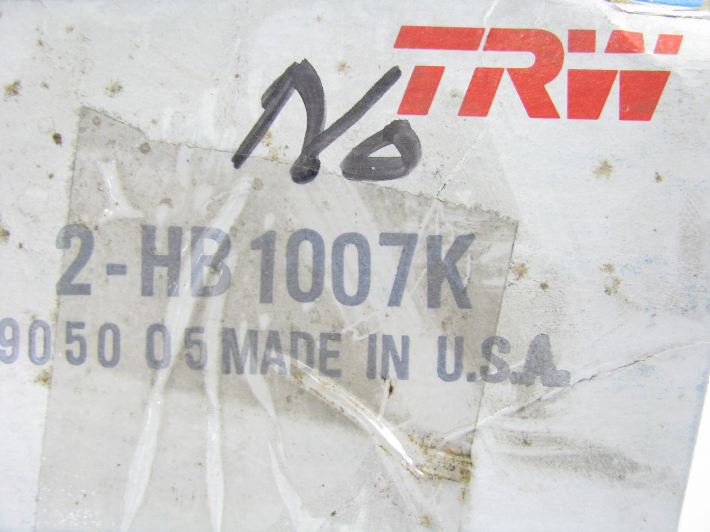 (2) TRW HB1007K Suspension Strut Rod Bushings - Front