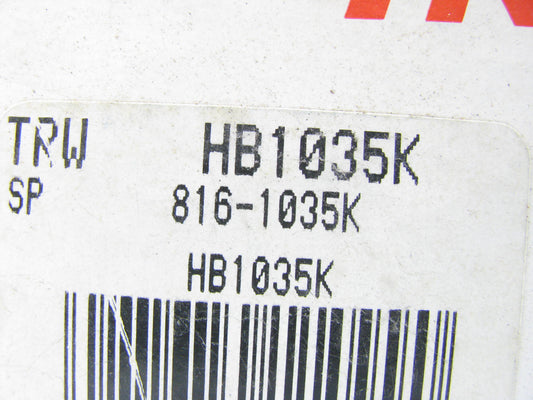 (2) TRW HB1035K FRONT Suspension Strut Rod Bushing Kits