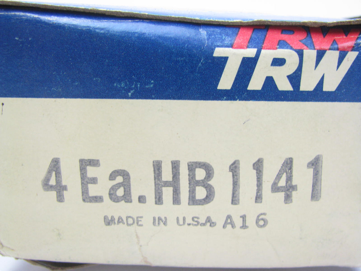 (4) TRW HB1141 Rear Leaf Spring Shackle Bushing