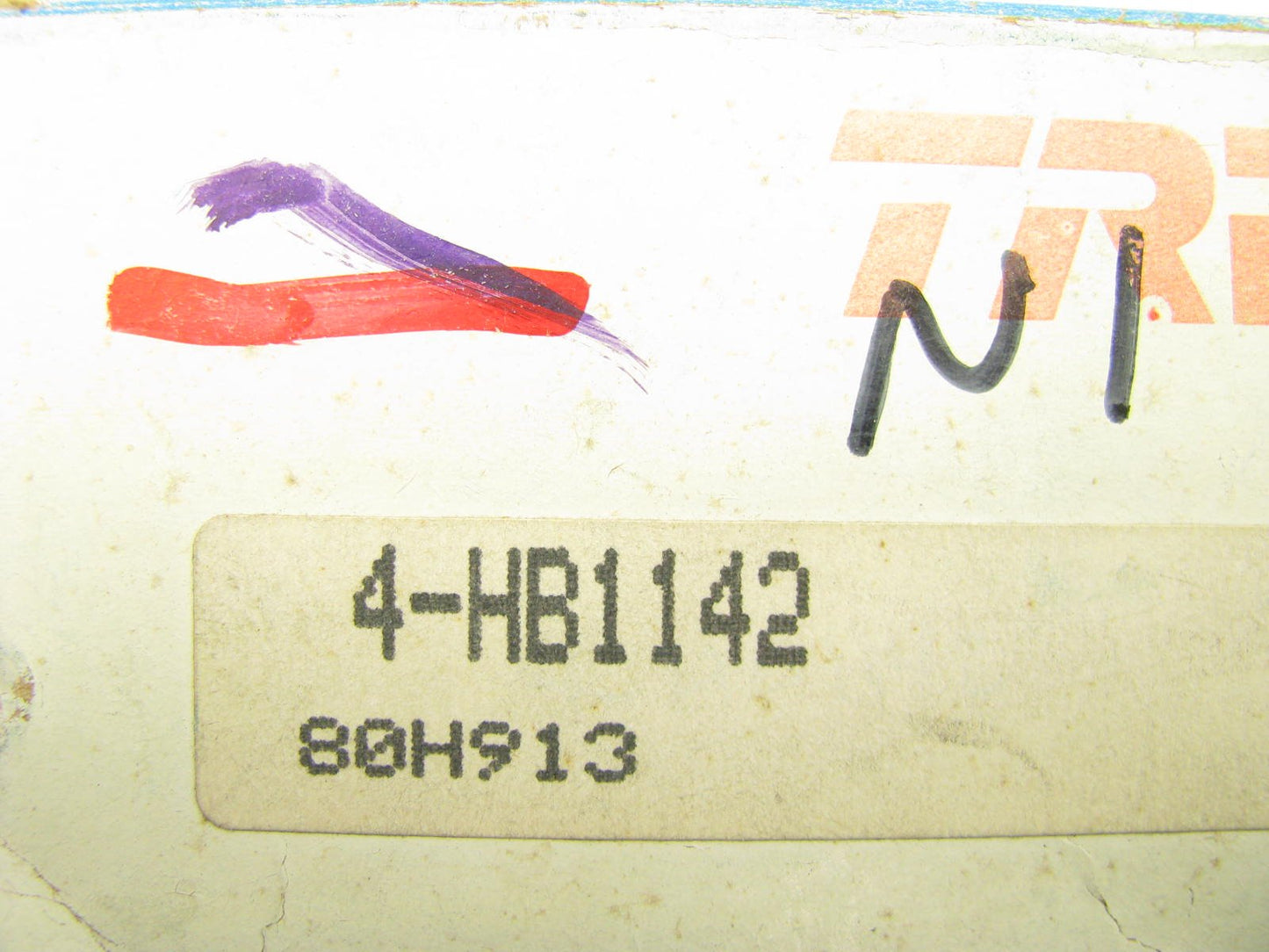 (4) TRW HB1142 Suspension Leaf Spring Shackle Bushing - Rear Upper