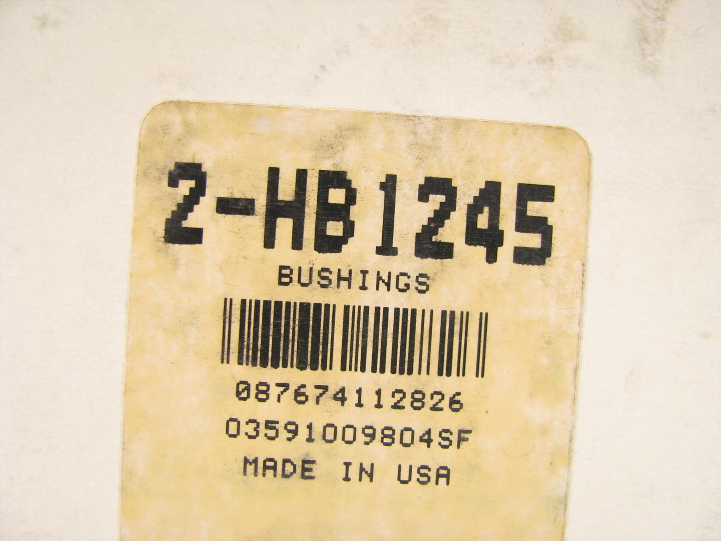 (2) TRW HB1245 Chassis Radius Arm Bushings - Front