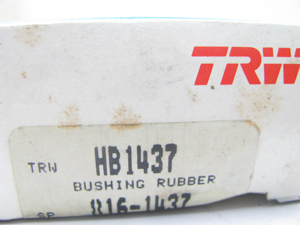 (2) TRW HB1437 Front Steering Rack & Pinion Mount Bushing