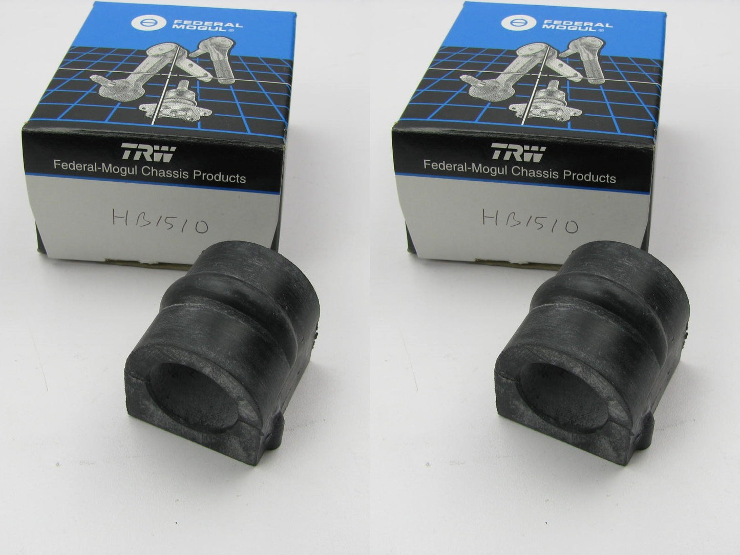 (2) TRW HB1510 Suspension Stabilizer Sway Bar Bushings - Front
