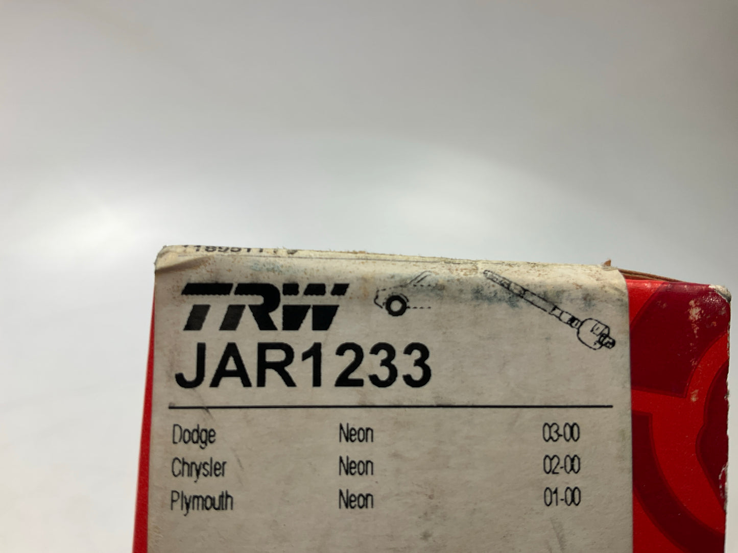 TRW JAR1233 Front Inner Steering Tie Rod End For 2000-2003 Dodge Neon