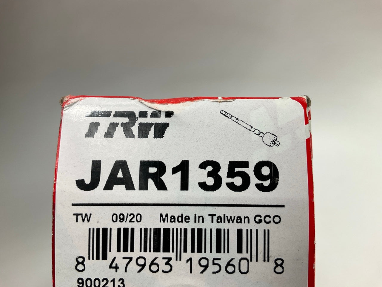 (2) TRW JAR1359 Front Inner Steering Tie Rod End For 2010-2017 GMC Terrain