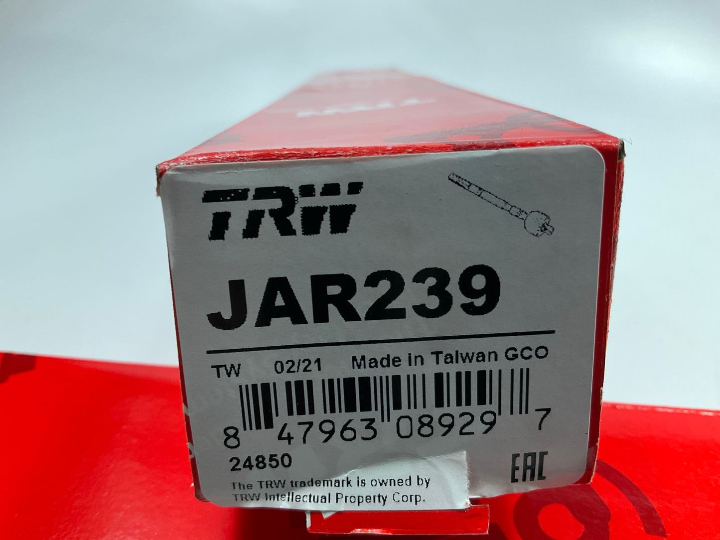 TRW JAR239 Front Inner Steering Tie Rod End For 2007-2013 Suzuki SX4