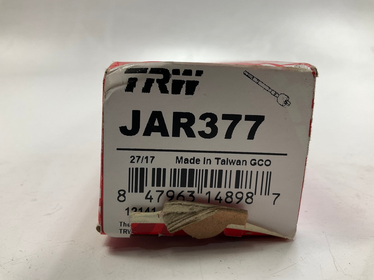 (2) TRW JAR377 Front Inner Steering Tie Rod End For 2003-2008 INFINITI FX45