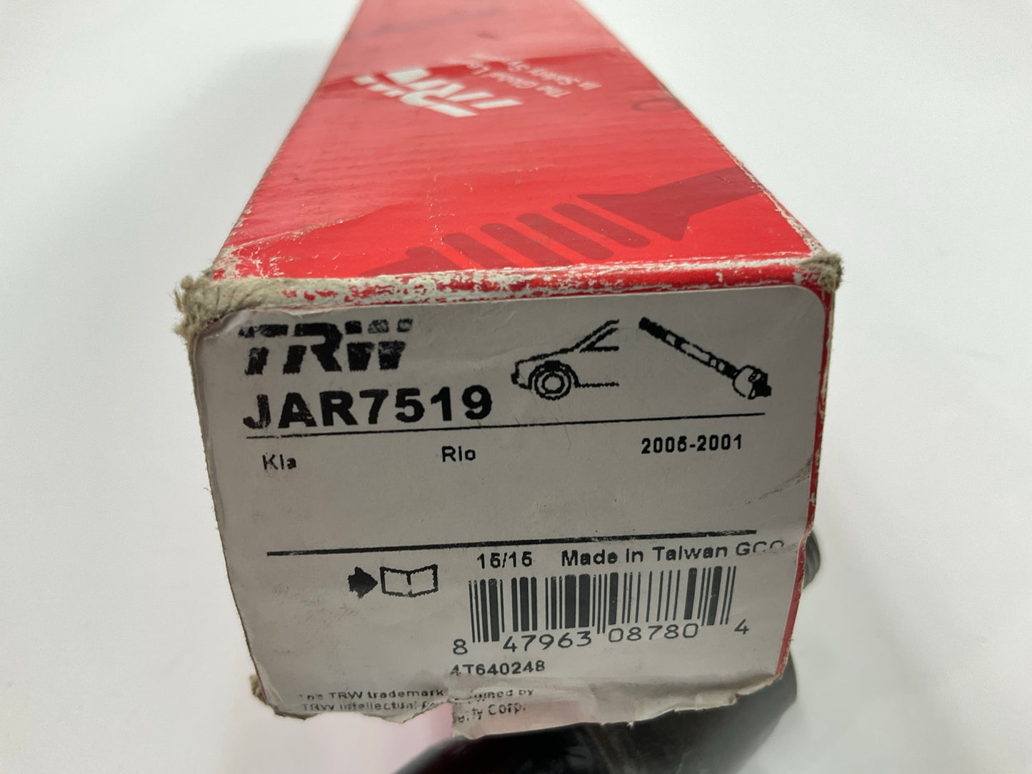 TRW JAR7519 Front Inner Steering Tie Rod End For 2001-2005 Kia Rio