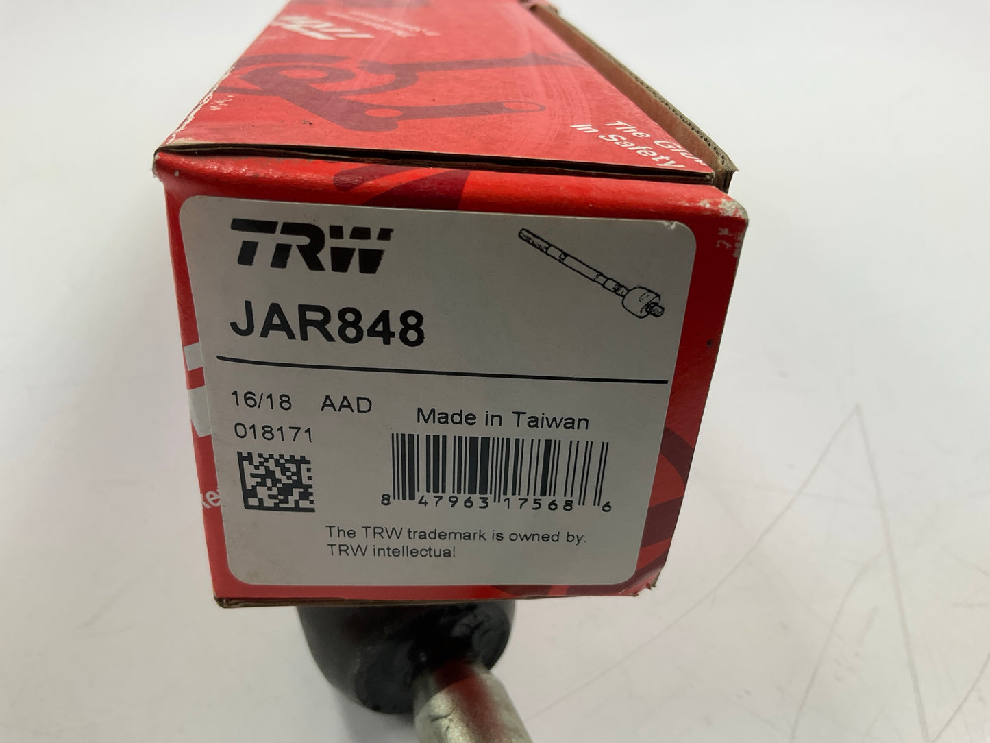 TRW JAR848 Front Inner Steering Tie Rod End
