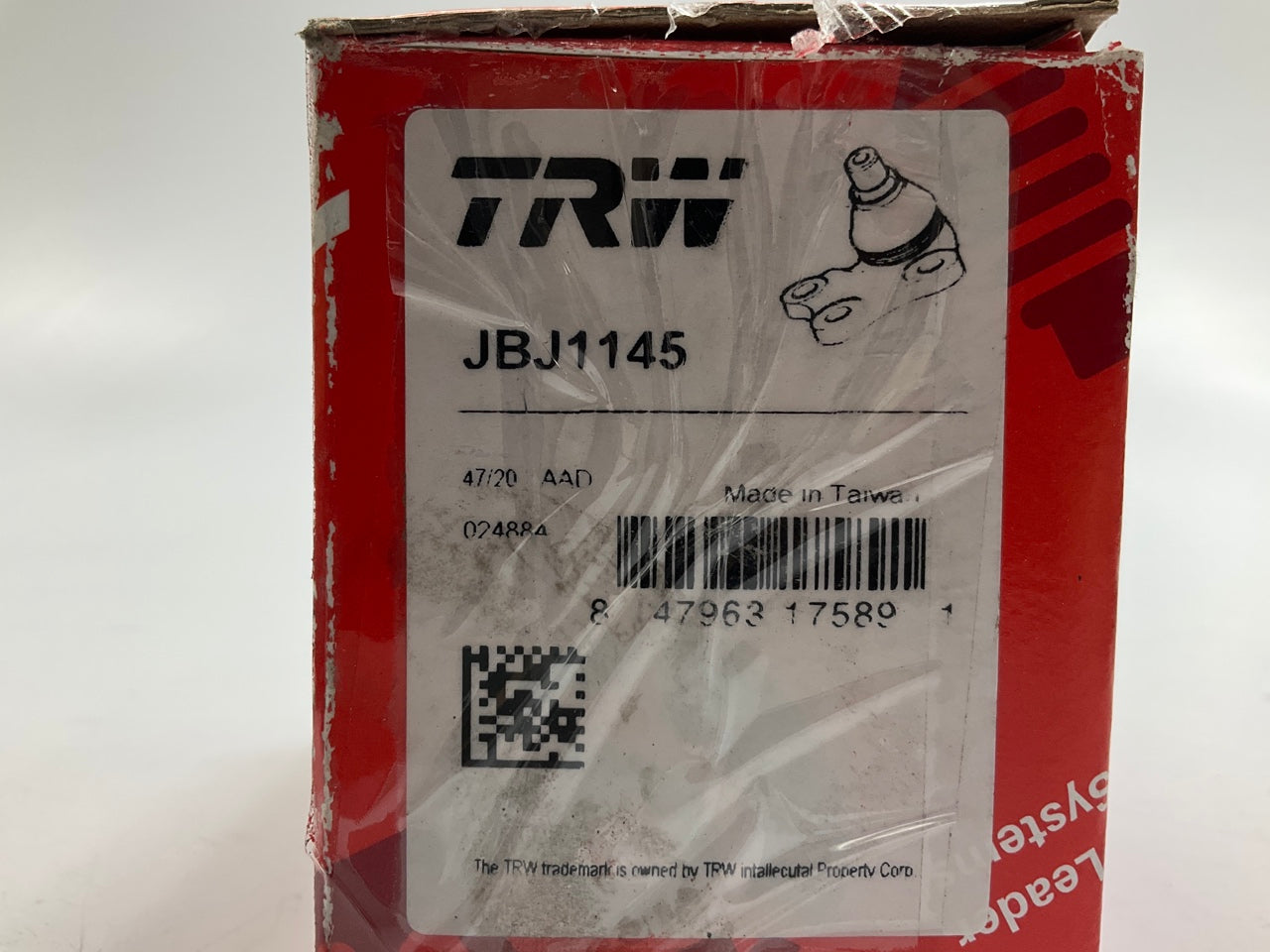 TRW JBJ1145 Front Lower Suspension Ball Joint For 2009-2010 Hummer H3T