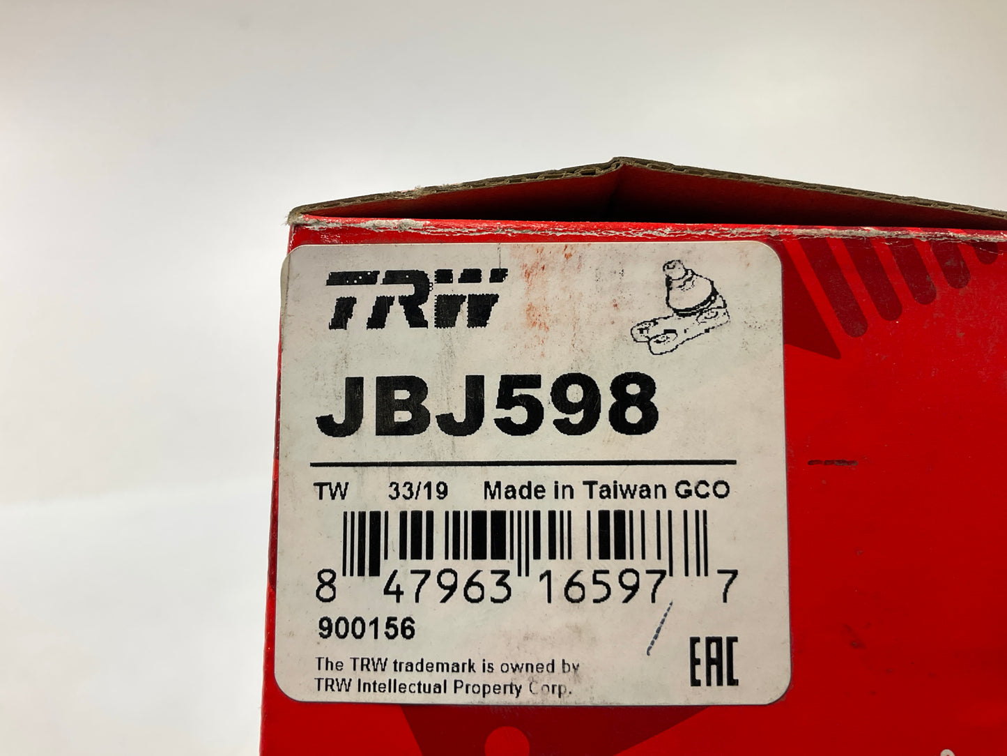 TRW JBJ598 Upper Suspension Ball Joint