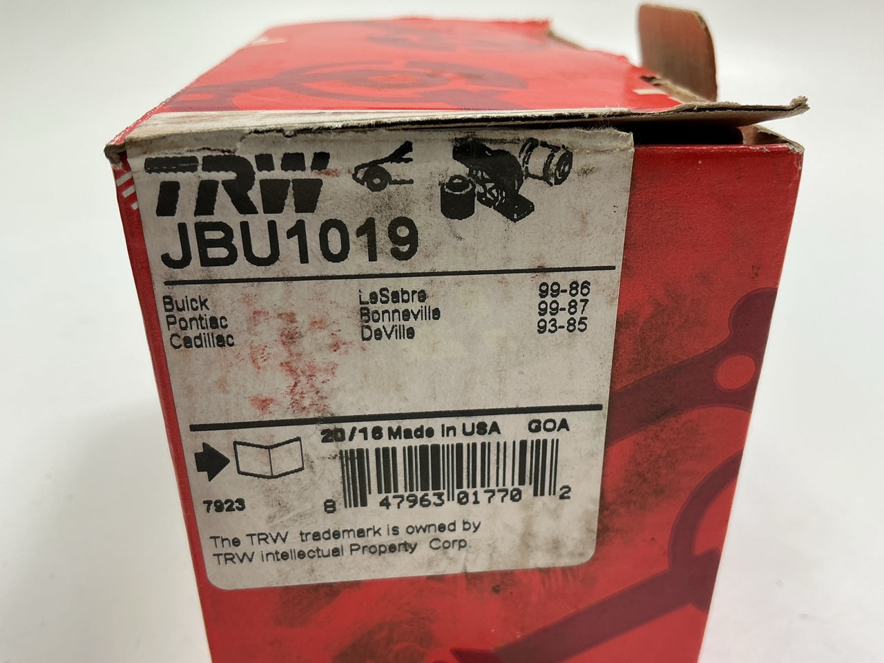 TRW JBU1019 Front Suspension Stabilizer Sway Bar Bushings