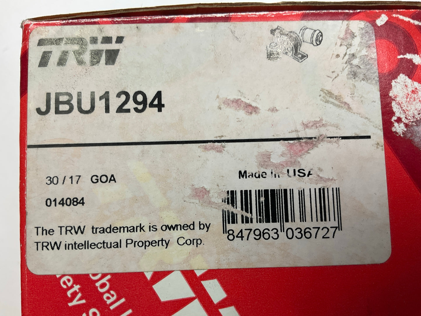 TRW JBU1294 Front Stabilizer Sway Bar Bushing Kit For 2007-2012 Nissan Altima
