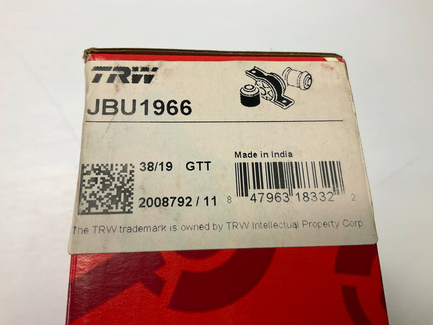 TRW JBU1966 Front Stabilizer Sway Bar Bushings For 1997-2000 Lexus SC300, SC400