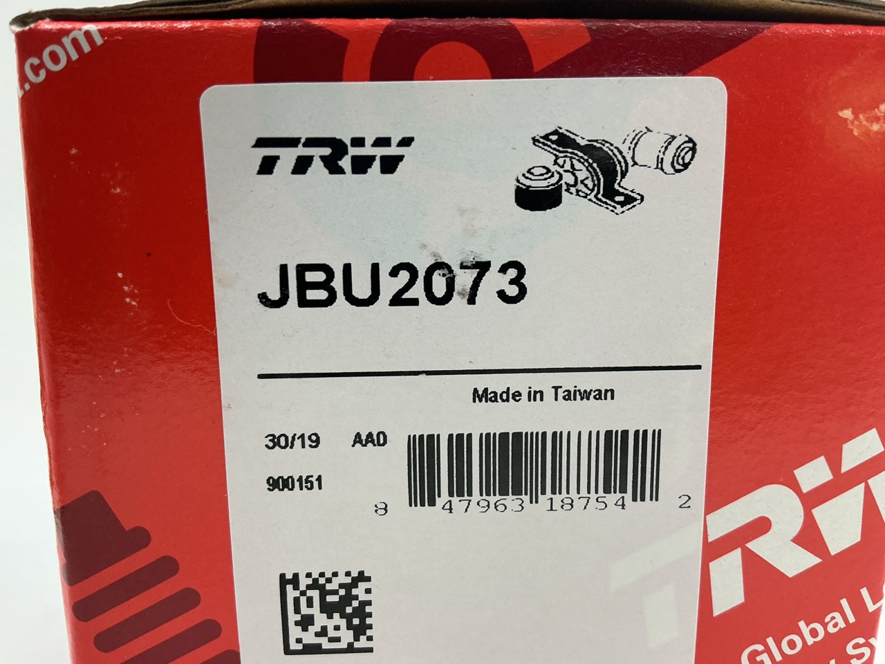 TRW JBU2073 Front Suspension Stabilizer Sway Bar Bushings For 2007-2009 Sorento