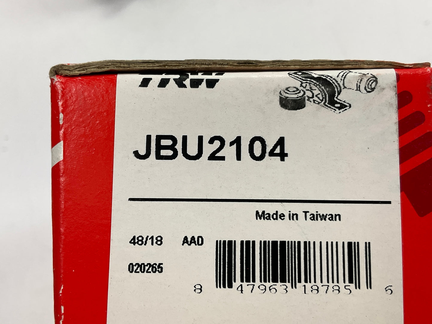 TRW JBU2104 Rear Stabilizer Sway Bar Bushing Kit - 2004-2009 Lexus GX470 4WD