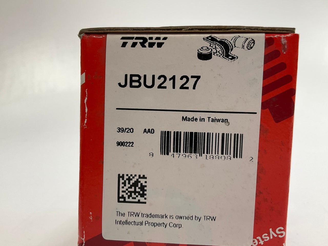 TRW JBU2127 Right Steering Rack And Pinion Mount Bushing For 1996-00 Honda Civic