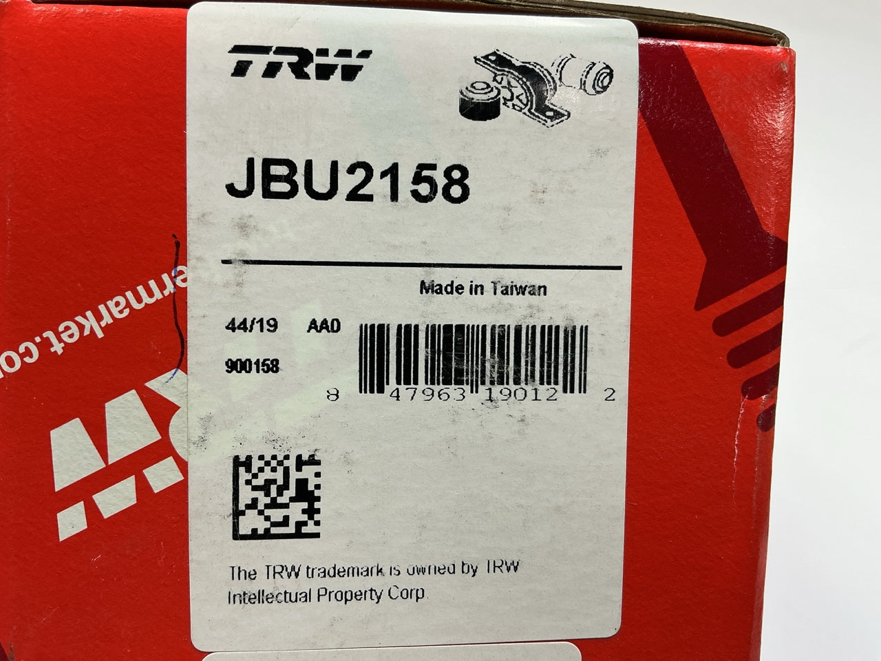 TRW JBU2158 Front Stabilizer Sway Bar Bushing Kit For 2008-2012 Acura RL