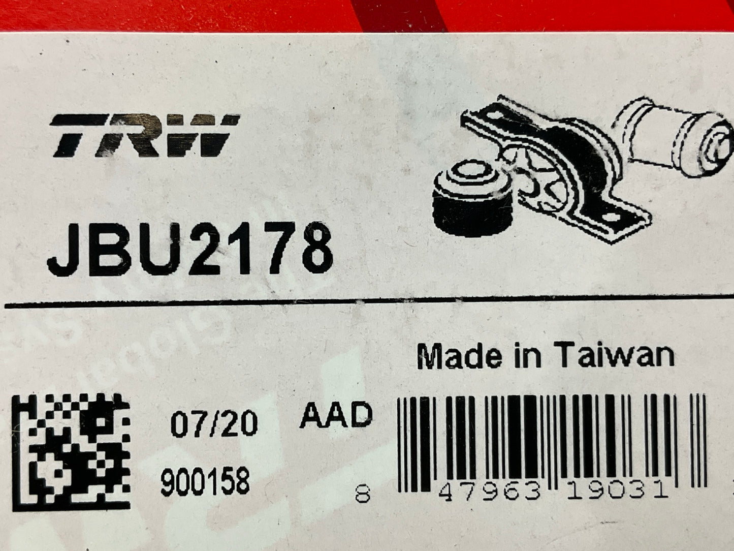 TRW JBU2178 Rear Stabilizer Sway Bar Bushing Kit For 2004-2005 Chevrolet Classic