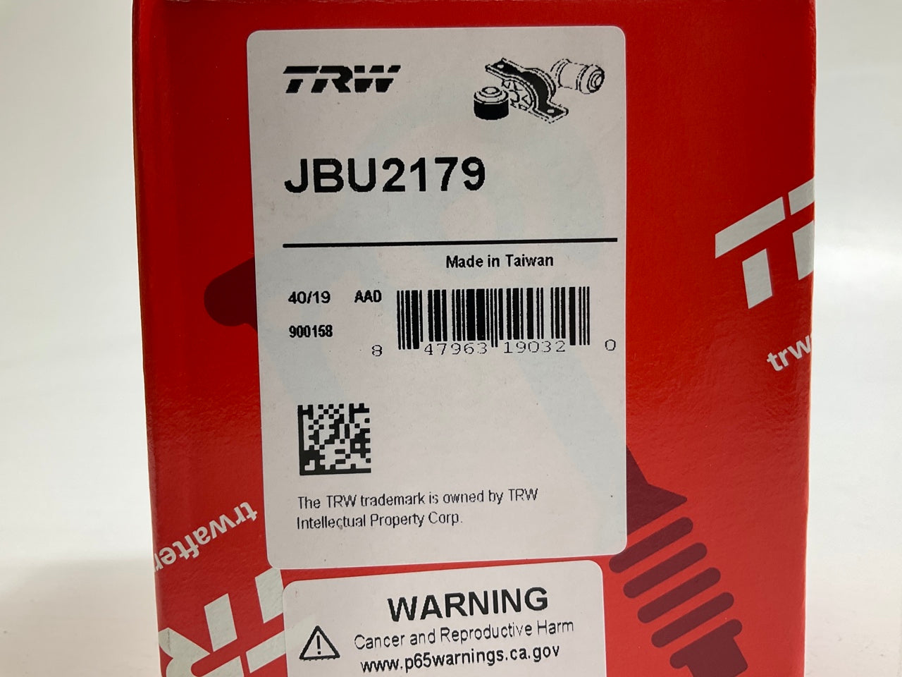 TRW JBU2179 Front Suspension Stabilizer Sway Bar Bushing Kit