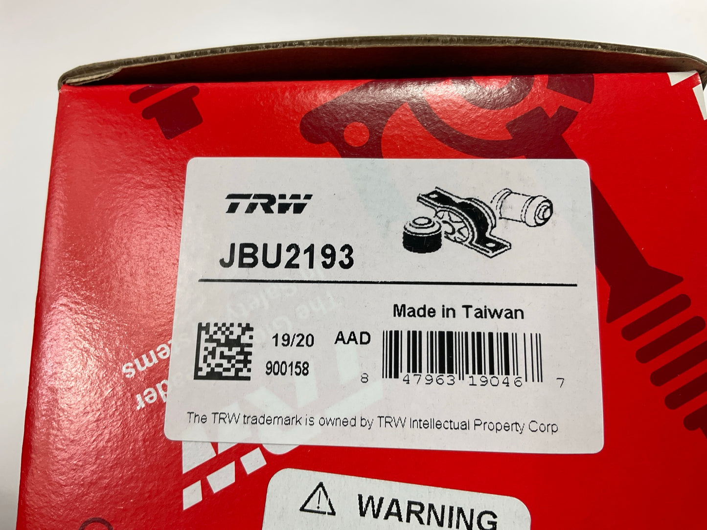 TRW JBU2193 Front Suspension Stabilizer Sway Bar Bushing Kit