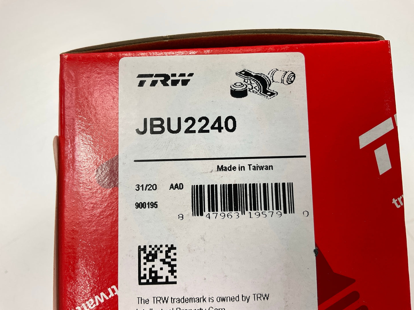 TRW JBU2240 Rear Stabilizer Bar Bushing Kit For 2004-2005 Mercedes-Benz CLK320