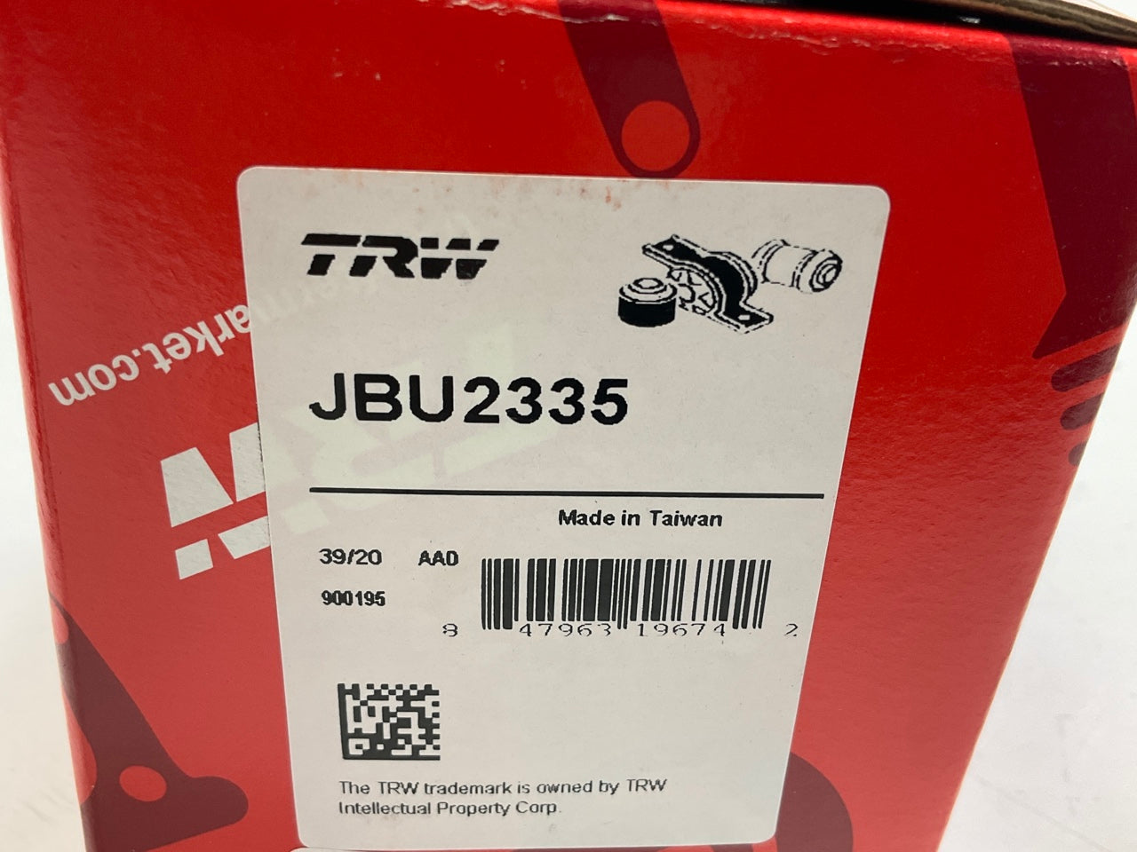 TRW JBU2335 Rear Suspension Stabilizer Bar Bushing Kit For 2000-2006 Lincoln LS