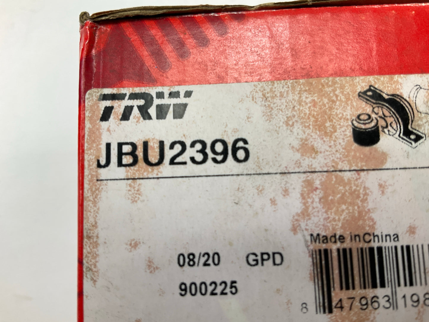 TRW JBU2396 Suspension Control Arm Bushing, Rear Lower Inner