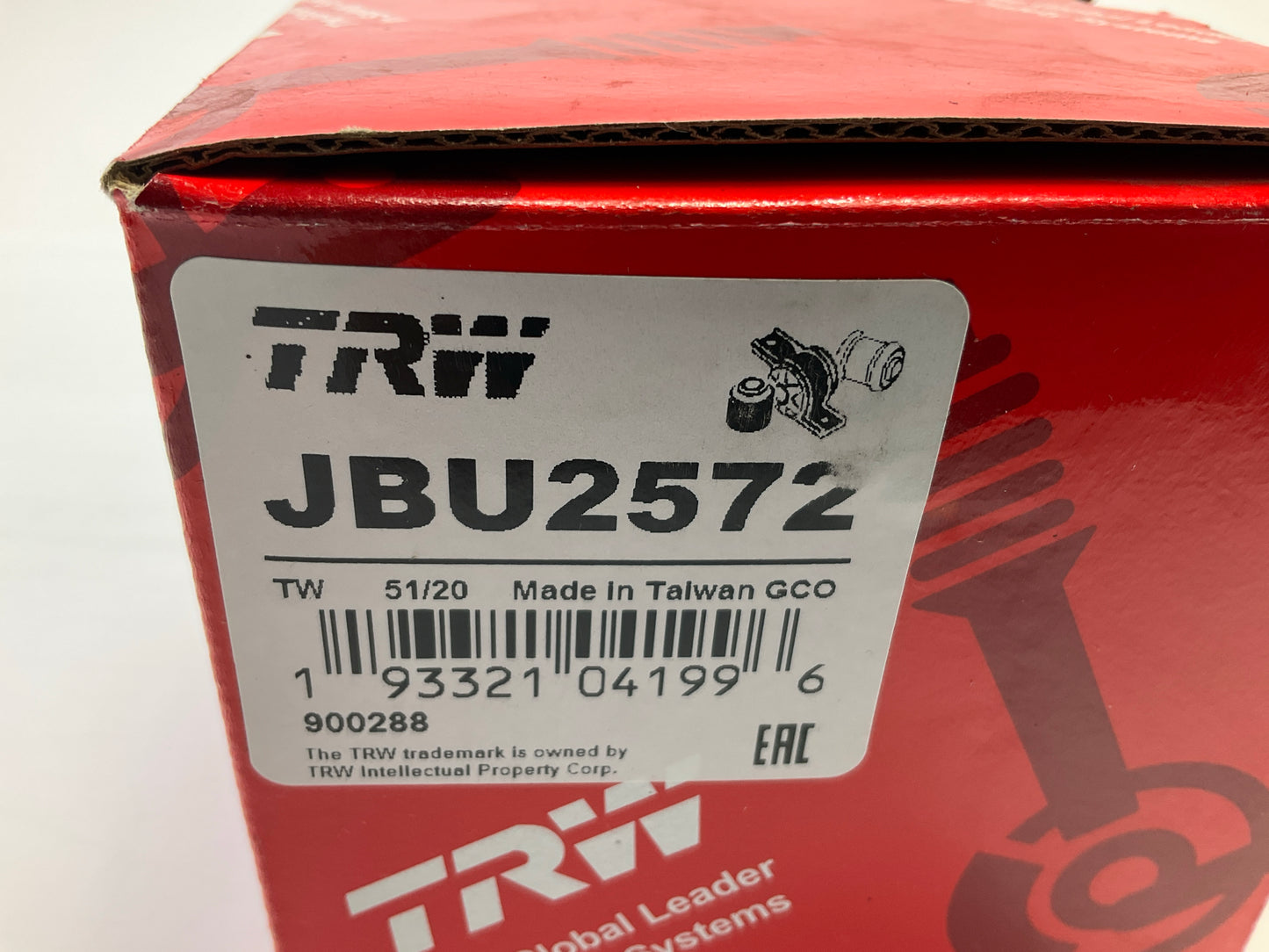 (2) TRW JBU2572 Front Rearward Suspension Control Arm Bushing 2008-11 Ford Focus