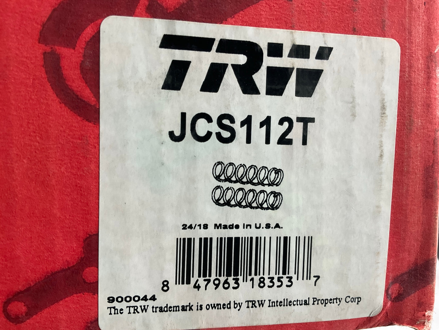 TRW JCS112T Front Coil Springs For 1998-2001 Subaru Impreza AWD
