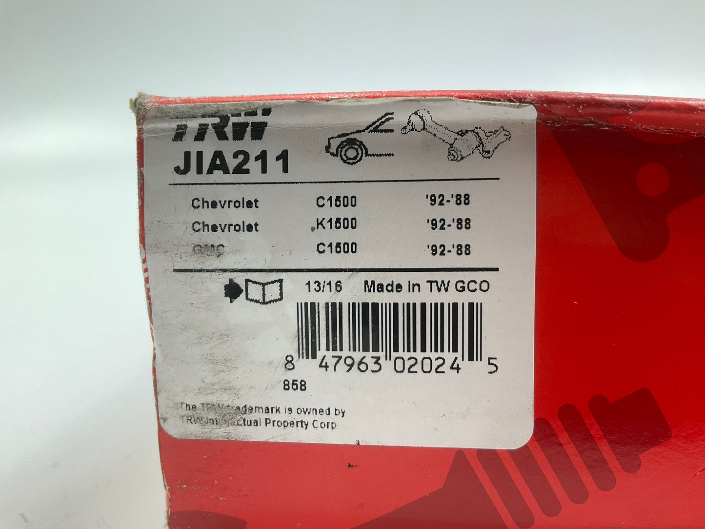 TRW JIA211 Steering Idler Arm