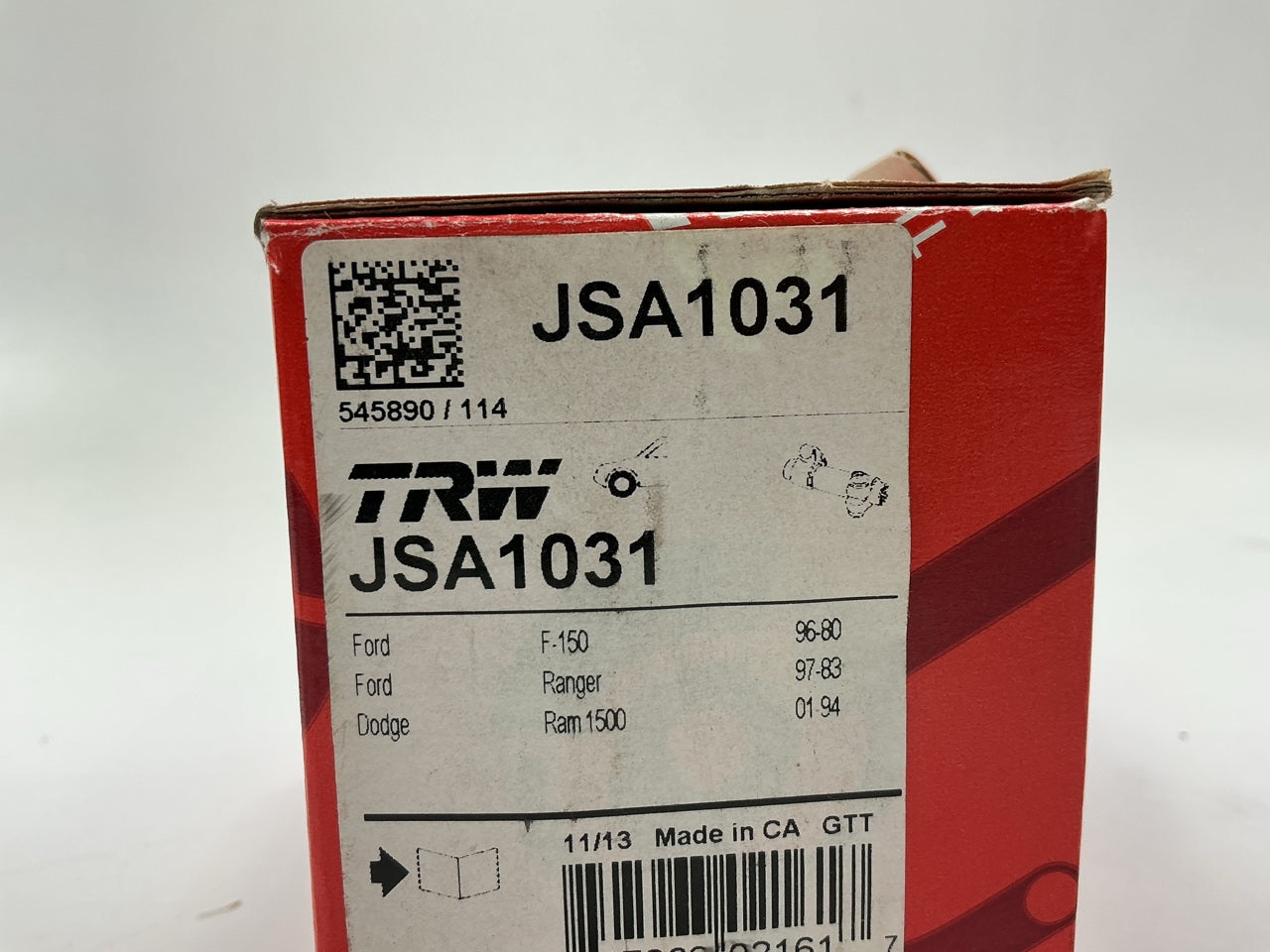 TRW JSA1031 Front Left Steering Tie Rod End Adjusting Sleeve