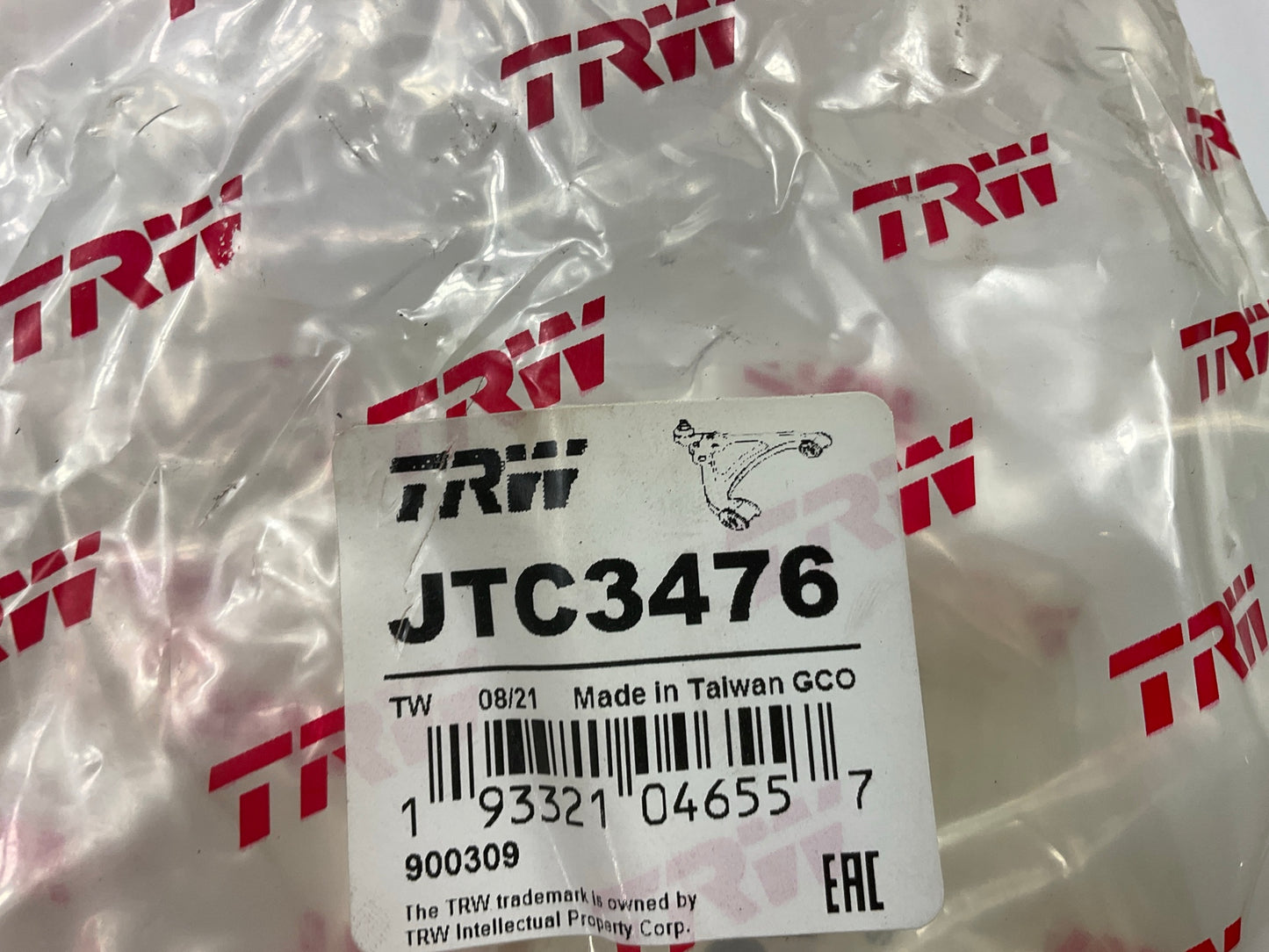 TRW JTC3476 Rear Upper Adjustable Control Arm For 2007-2018 Jeep Wrangler