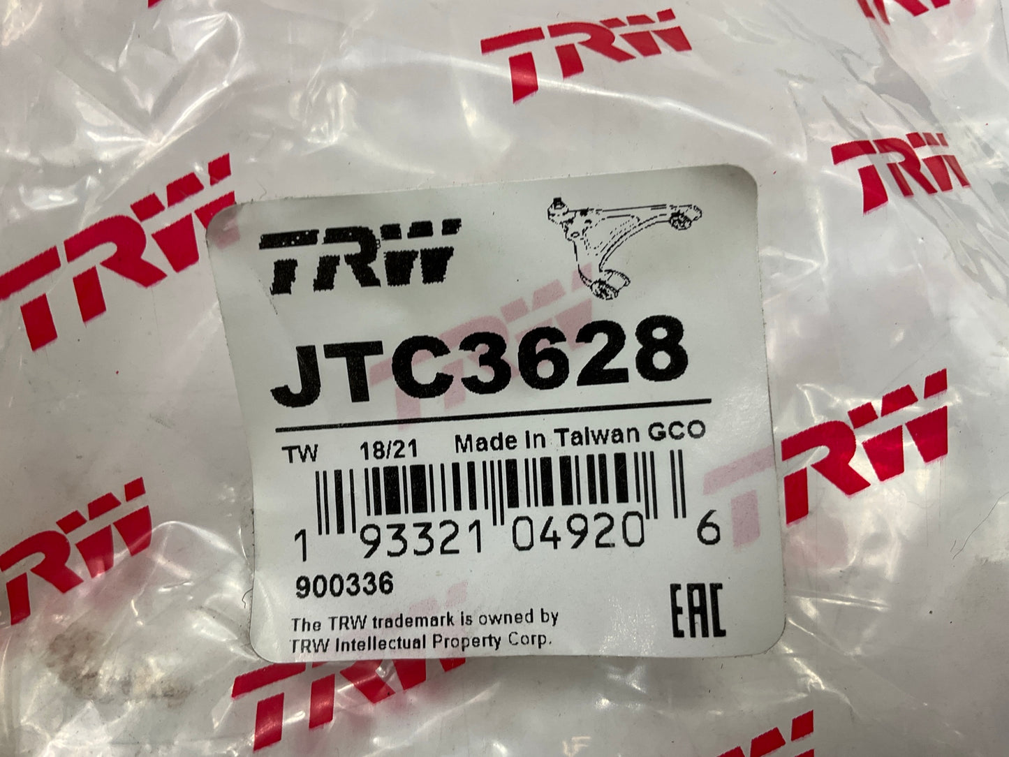 TRW JTC3628 Rear Lower Suspension Control Arm