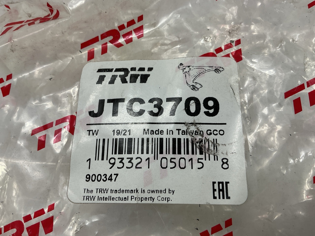 TRW JTC3709 Rear Left Lower Control Arm For 1989-1998 Suzuki Sidekick