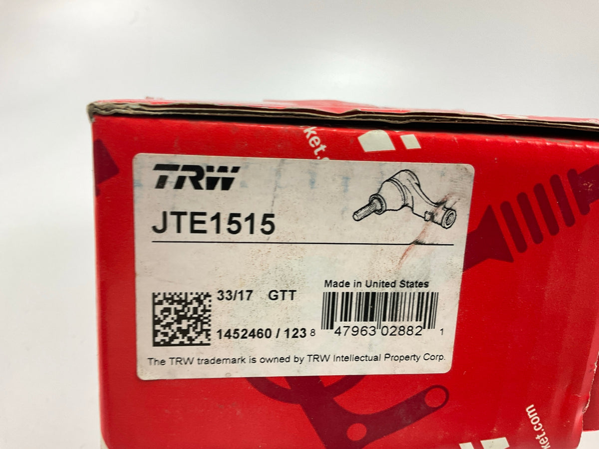 (2) TRW JTE1515 Outer Steering Tie Rod End For 1990-1993 New Yorker, Dynasty