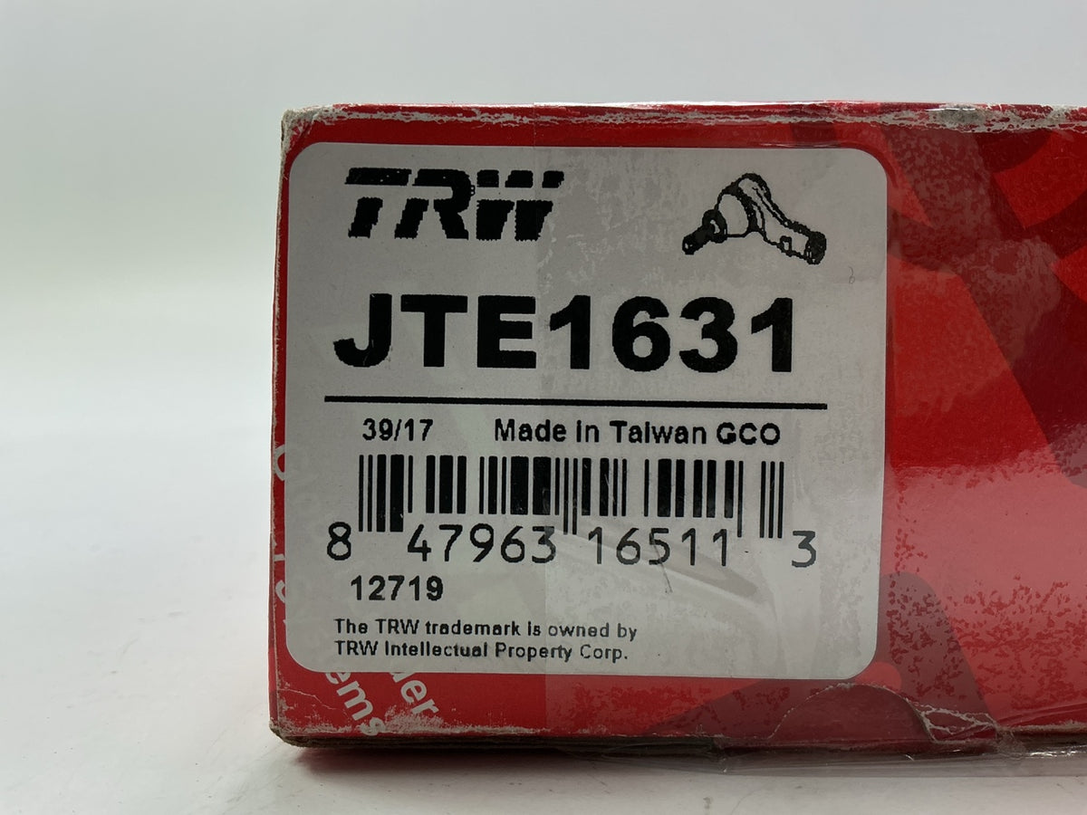 TRW JTE1631 Right Outer Steering Tie Rod End For 2004-2009 Toyota Prius