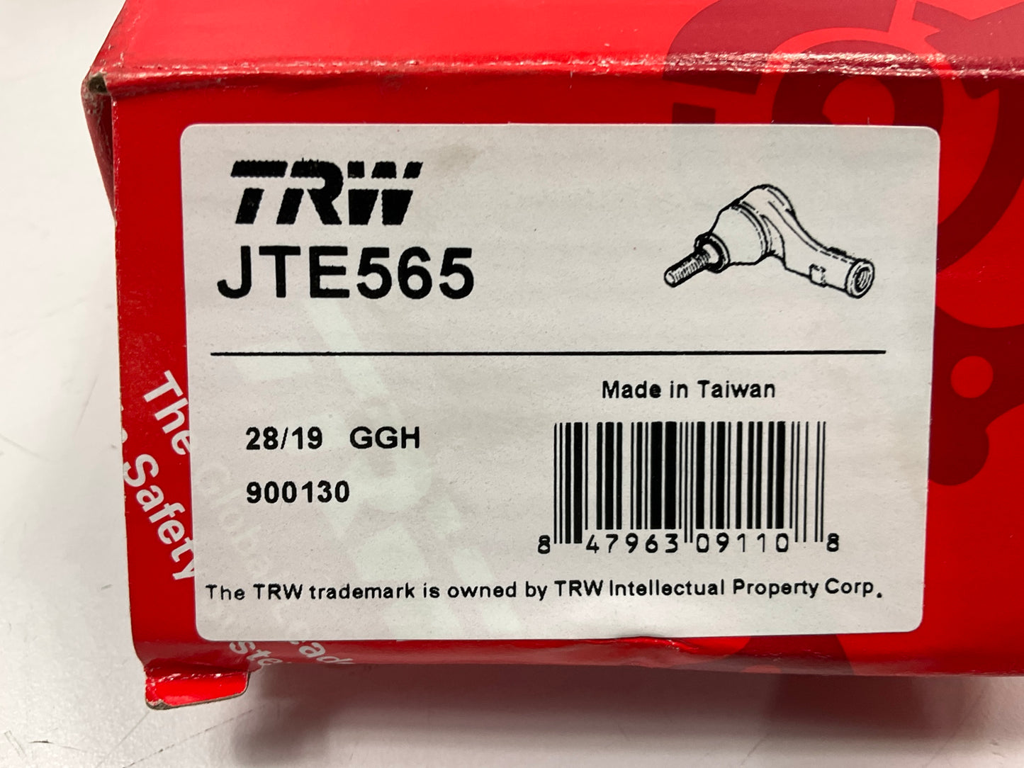 TRW JTE565 Front Left Outer Steering Tie Rod End