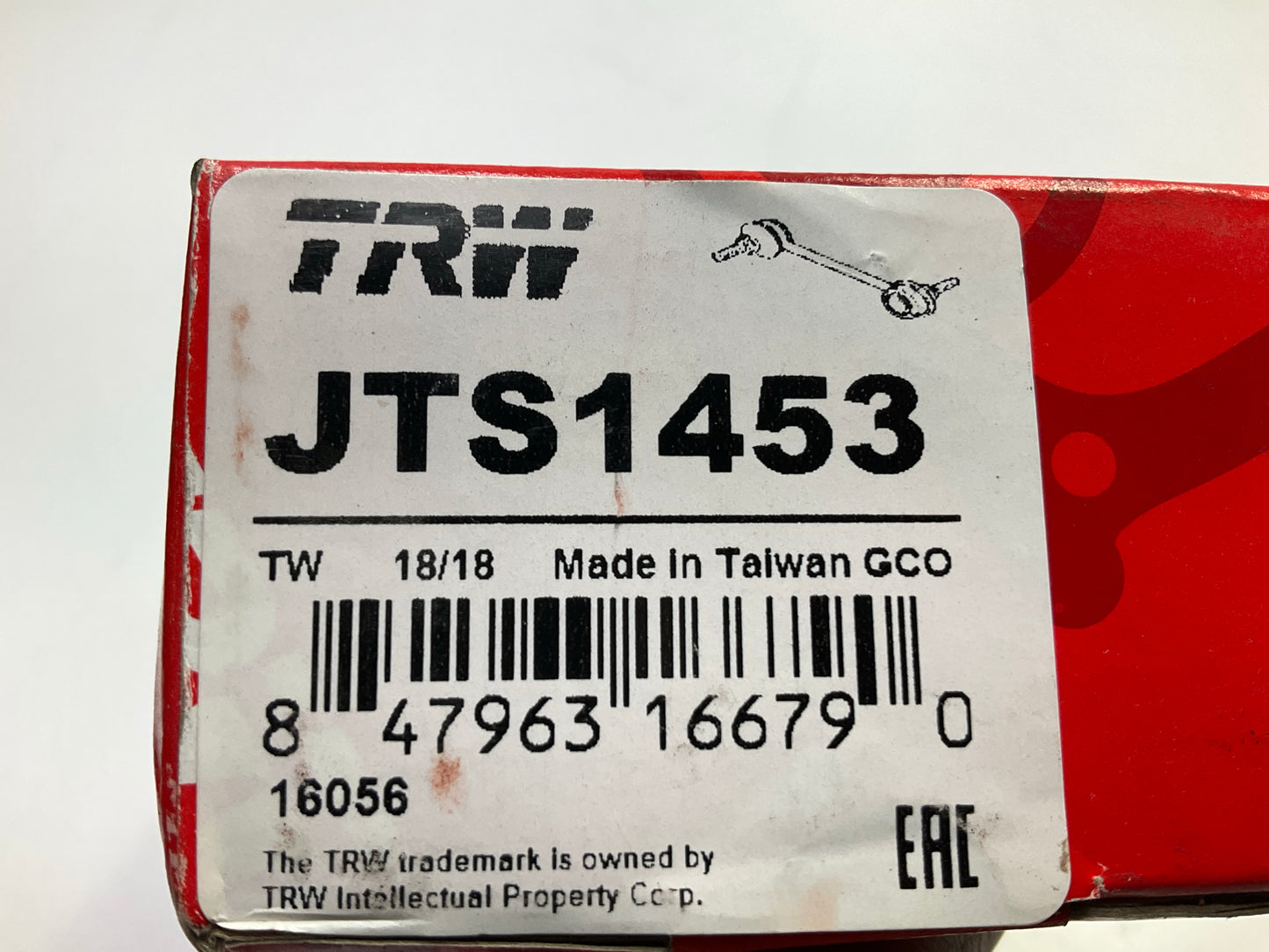 TRW JTS1453 Rear Suspension Stabilizer Sway Bar Link Kit