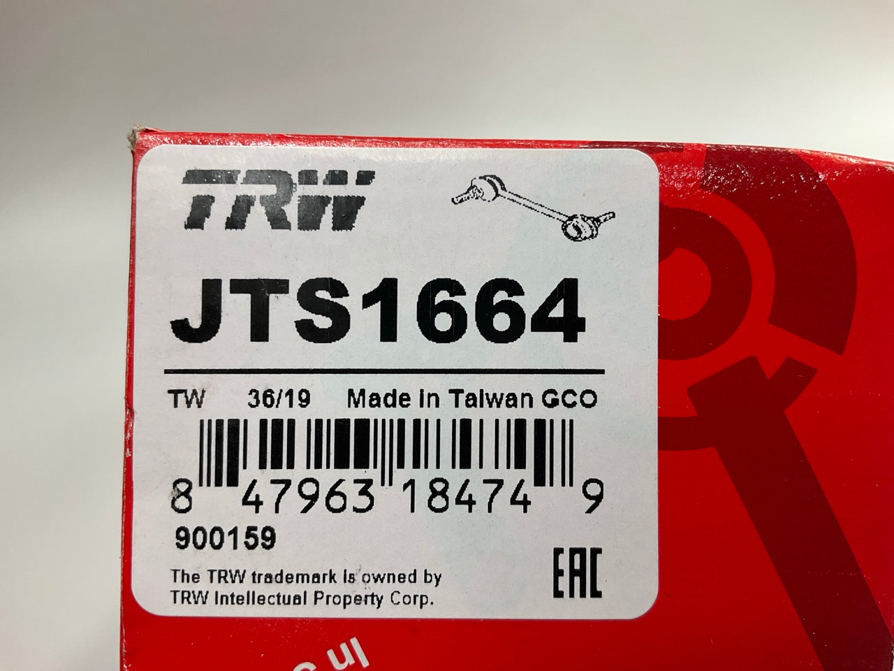 TRW JTS1664 Front Right Stabilizer Sway Bar Link Kit For 2014-2017 Cadillac CTS