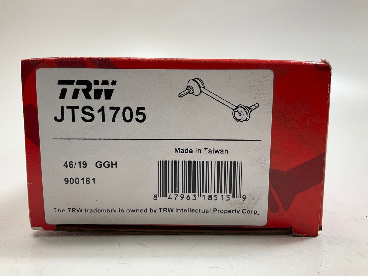 (2) TRW JTS1705 Rear Suspension Stabilizer Sway Bar Link Kit